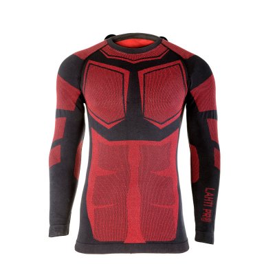Термофутболка мужская  Lahti Pro "Redpro" красная с черным
