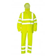 Костюм сигнальный влагозащитный GLASGOW YELLOW куртка и брюки