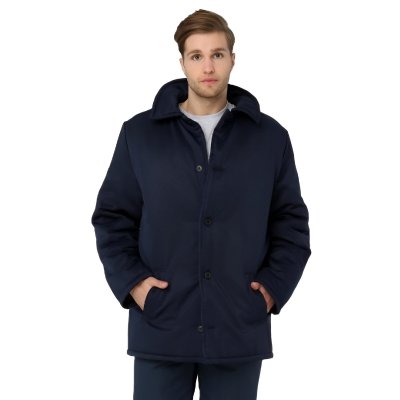 Куртка рабочая утепленная «Техник» ватная до -15°, темно-синяя