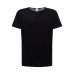 Футболка мужская JHK URBAN SLUB MAN 100% хлопок черный/белый