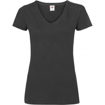 Футболка женская Fruit of the Loom Valueweight V-Neck 100% хлопок