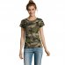 Футболка женская SOL'S CAMO WOMEN камуфлированная 100% хлопок Футболка женская SOL'S CAMO WOMEN камуфлированная 100% хлопок