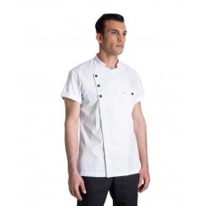 Китель повара мужской Chef косоворотка на кнопках, белый