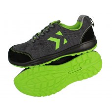 Кроссовки рабочие SIGMA SAFETY "EXETER S1 FO SR FO SR" серо-черный с салатовым Кроссовки рабочие SIGMA SAFETY "EXETER S1 FO SR FO SR" серо-черный с салатовым