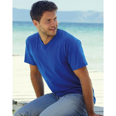 Футболка Fruit of the Loom Valueweight V-Neck