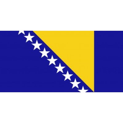 Флаг Боснии и Герцеговины, формат на выбор