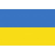 Флаг Украины, крепление и ткань на выбор