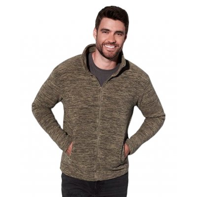 Флисовая мужская кофта Active Melange, 2 цвета