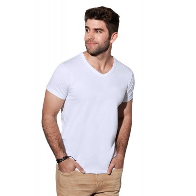 Футболка мужская Stedman BEN (V-NECK), цвета в ассортименте