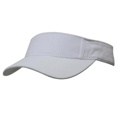 Козырек-кепка HEADWEAR COTTON VISOR, цвет белый