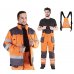 Костюм сигнальный зимний FORMEN LH-FMNWX-JB PSB, оранжевый с серым