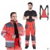 Костюм сигнальный зимний FORMEN LH-FMNWX-JB CSB​​​​​​​ , красный с серым
