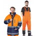Костюм сигнальный зимний BLUE-ORANGE-JB PG​​​​​​​, оранжевый с темно-синим