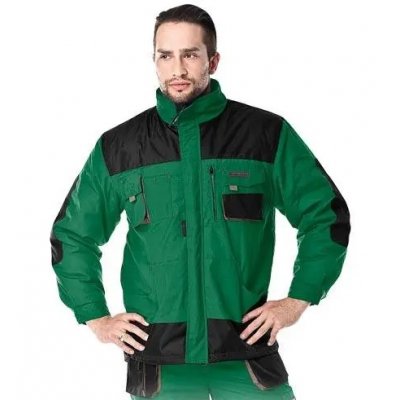 Куртка рабочая утепленная FORMEN LH-FMNW-J ZBS, цвет зеленый с черным