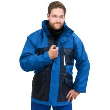 Куртка рабочая зимняя WINTERHOOD, цвет синий Куртка рабочая зимняя WINTERHOOD, цвет синий