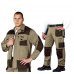 Костюм рабочий мужской FORMEN LH-FMN-JT BE3, цвет бежевый с коричневым
