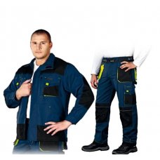 Костюм рабочий мужской FORMEN LH-FMN-JT GBY, цвет темно-синий с черным Костюм рабочий мужской FORMEN LH-FMN-JT GBY, цвет темно-синий с черным
