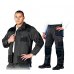 Костюм рабочий мужской FORMEN LH-FMN-JT SBN, цвет темно-серый с черным