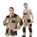 Костюм рабочий Lebber&Hollman FORMEN LH-FMN-JB BE3, цвет бежевый с коричневым