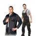 Костюм рабочий Lebber&Hollman FORMEN LH-FMN-JB SBY, цвет темно-серый с черным/желтым
