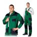 Костюм рабочий Lebber&Hollman FORMEN LH-FMN-JB ZBS, цвет зеленый с черным