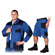Костюм рабочий FORMEN LH-FMN-JTS NBS с шортами, цвет синий с черным Костюм рабочий FORMEN LH-FMN-JTS NBS с шортами, цвет синий с черным