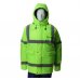 Куртка рабочая зимняя "Сигнал-Про" светоотражающая, салатовая