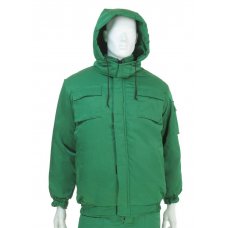 Куртка рабочая зимняя "Навигатор-2" укороченная, цвет зеленый Куртка рабочая зимняя "Навигатор-2" укороченная, цвет зеленый
