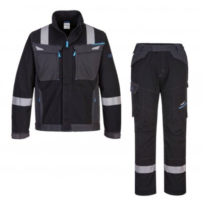 Костюм сварщика огнестойкий Portwest, черный