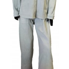 Брюки сварщика из кожи Profitech, серые