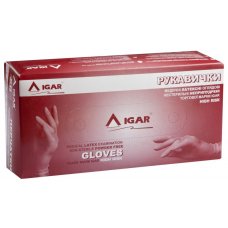 Перчатки одноразовые IGAR High Risk 25 пар, латекс