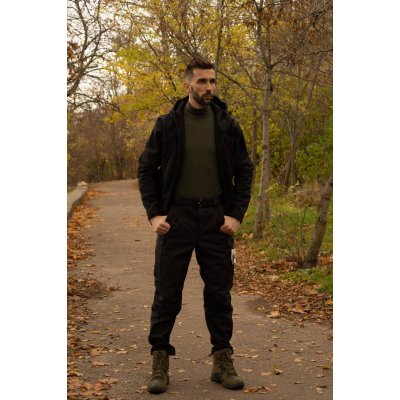 Тактический костюм SoftShell, чёрный