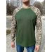 Лонгслив для военных (цвет хаки/пиксель)