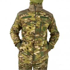 Флисовая кофта военная Multicam