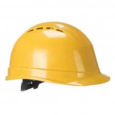 Каска Arrow PORTWEST PS50, цвет желтый/белый Каска Arrow PORTWEST PS50, цвет желтый/белый